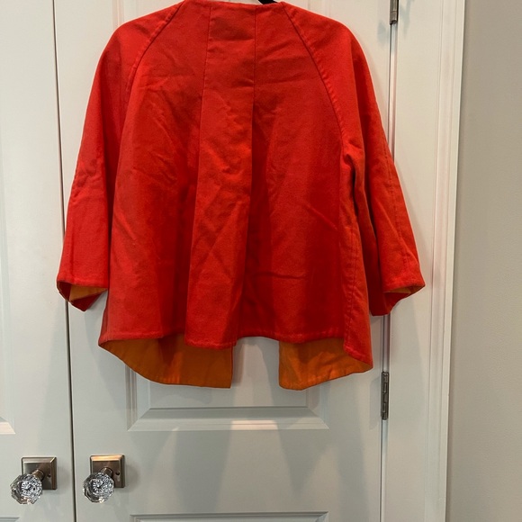 Jones New York wool orange jacket size 1X - Picture 4 of 5